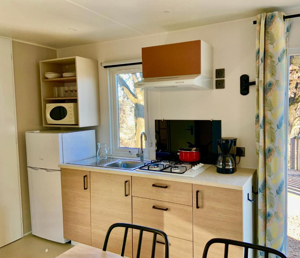 Camping Les Chenes Chauzon Екстериор снимка
